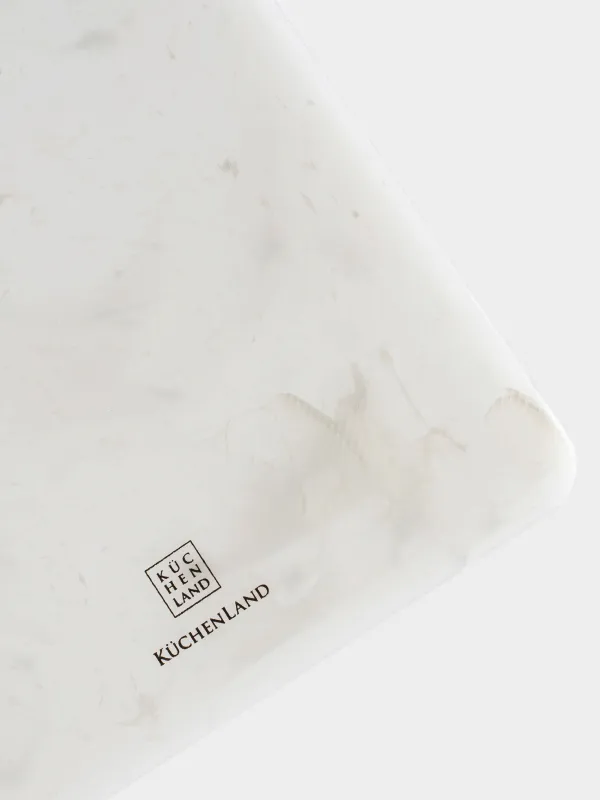 Cutting boards set, 25/30/35 cm, 3 pcs, rectangular, plastic, white, Maniera, image-3