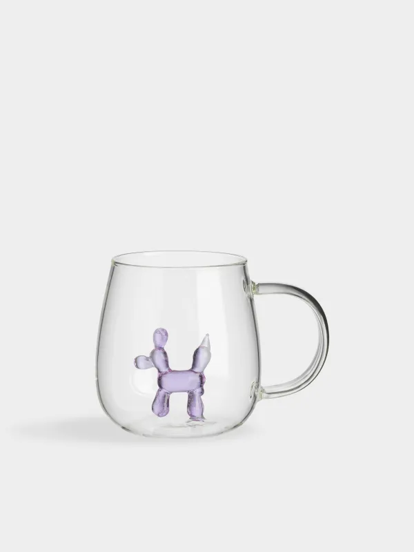 Mug, 400 ml, Glass B, Dog, Shape, image-0