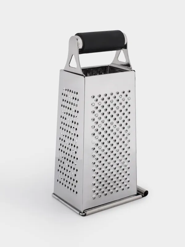 Grater, 24 cm, four-sided, black, Kitchen tools, image-4