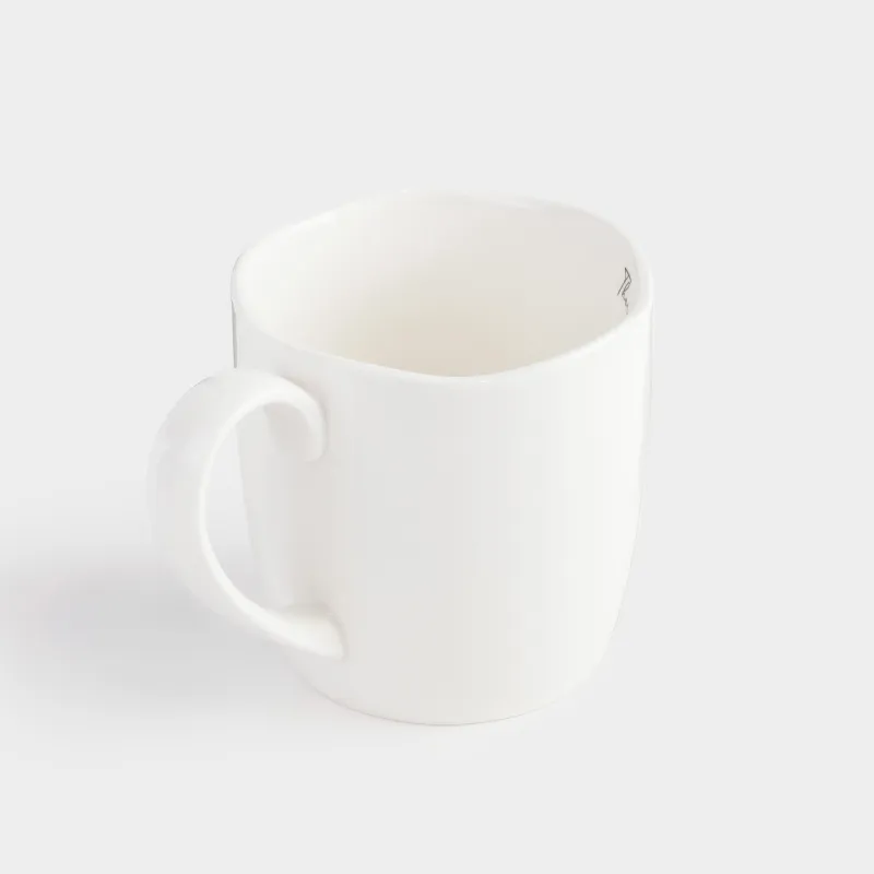 Mug, 350 ml, porcelain P, white, House, Amour, image-2