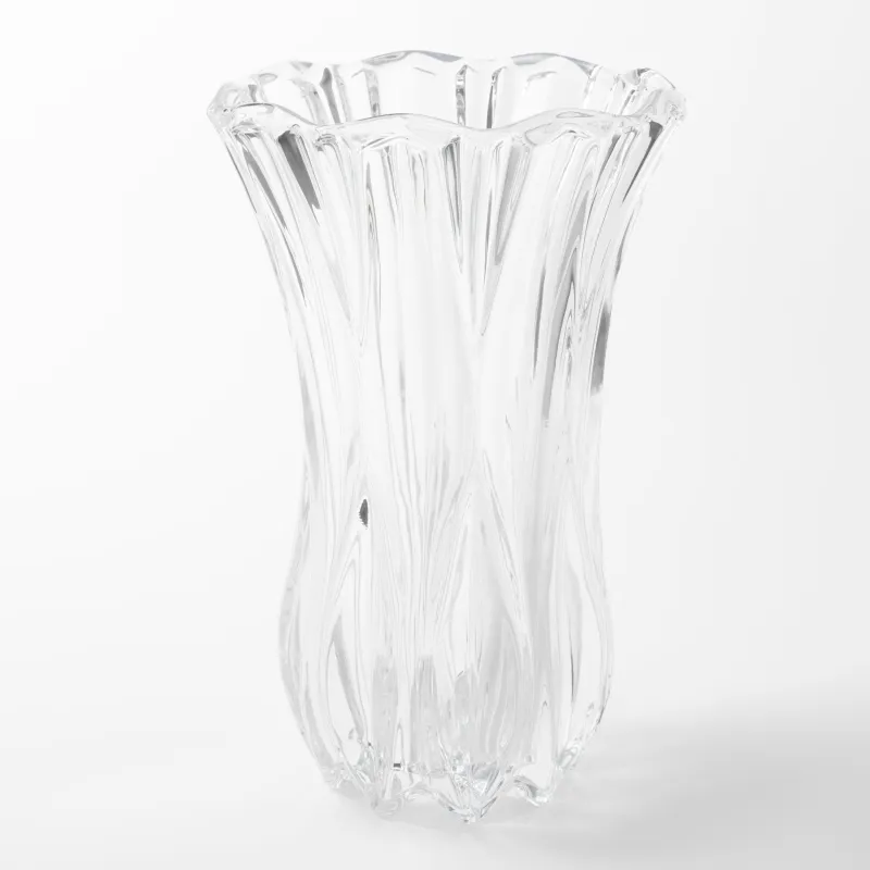 Flower vase, 30 cm, glass R, Ridi