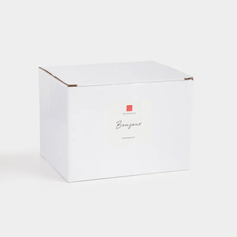 Mug, 400 ml, ceramic, milky, Crumpled effect, Crumple, image-4