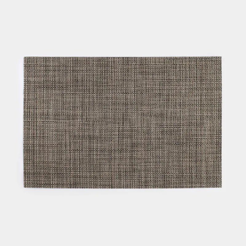 Placemat, 30x45 cm, PVC, rectangular, brown, Solid