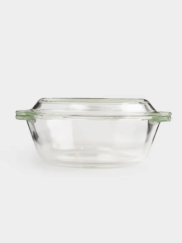 Baking dish, 22 cm, 1,5 l, with lid, Glass T, round, Cook, image-4