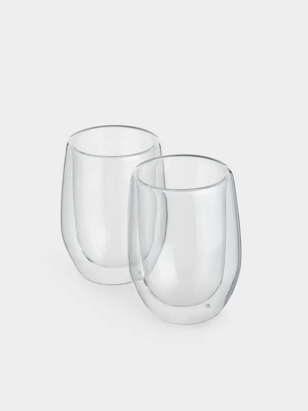 Glass, 12 cm, 330 ml, 2 pcs, glass B, Air, image-1