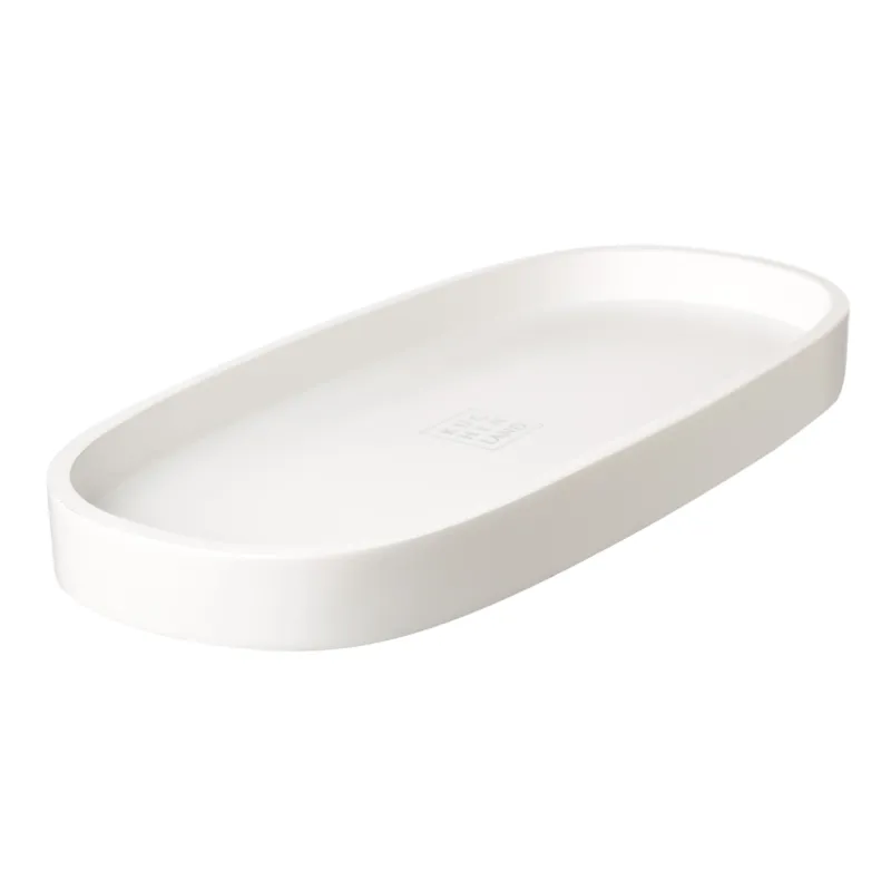 Bath tray, 23x10 cm, polyresin, white, Vesta