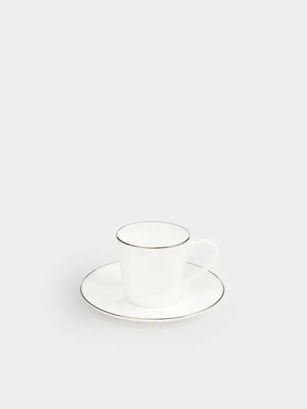 Coffee pair, 2 pers, 4 pr, 90 ml, porcelain F, Antarctica, image-2