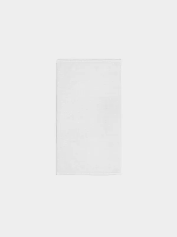 Towel, 50x90 cm, cotton, white, Terry cotton, image-1