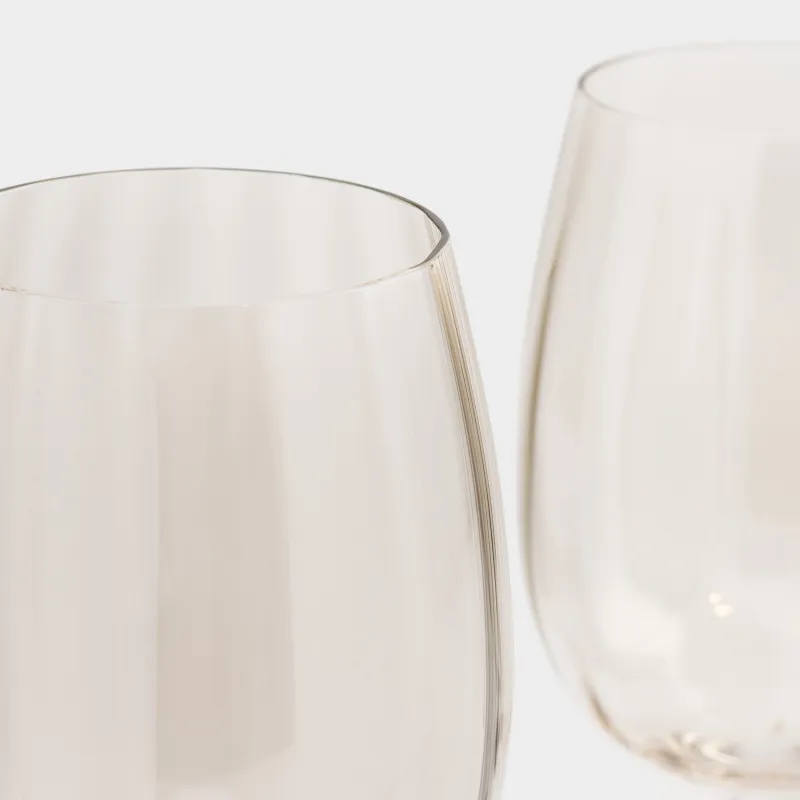 Wine glass, 470 ml, 2 pcs, glass, grey, Filo R color, image-5