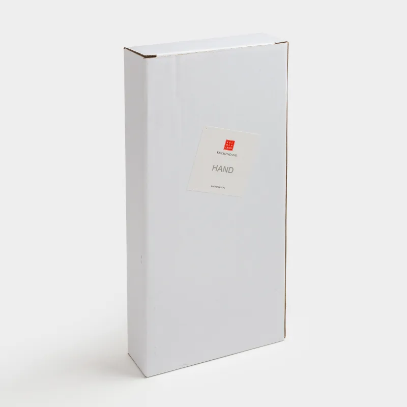 Decorative dish, 24x11 cm, ceramic, white, Palm, Hand, image-6