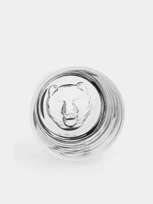 Drinking glass, 9 cm, 300 ml, glass, Bear, Elements, image-1