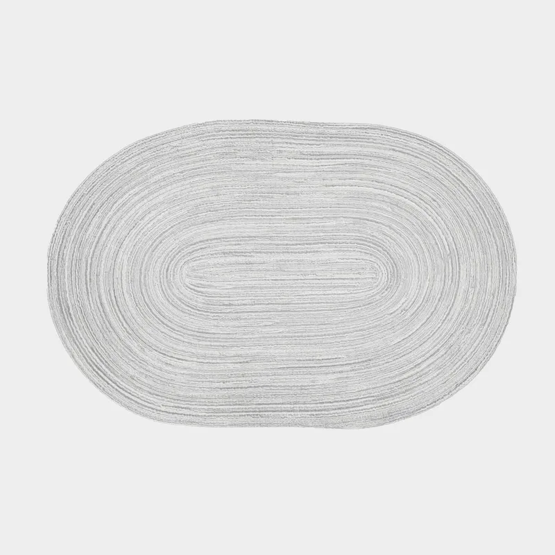 Placemat, 30x45 cm, polyester, oval, sand-beige, Rotary