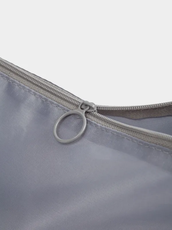 Clothing organizer, 27x16 cm, twill, grey, Travel comfort, image-3