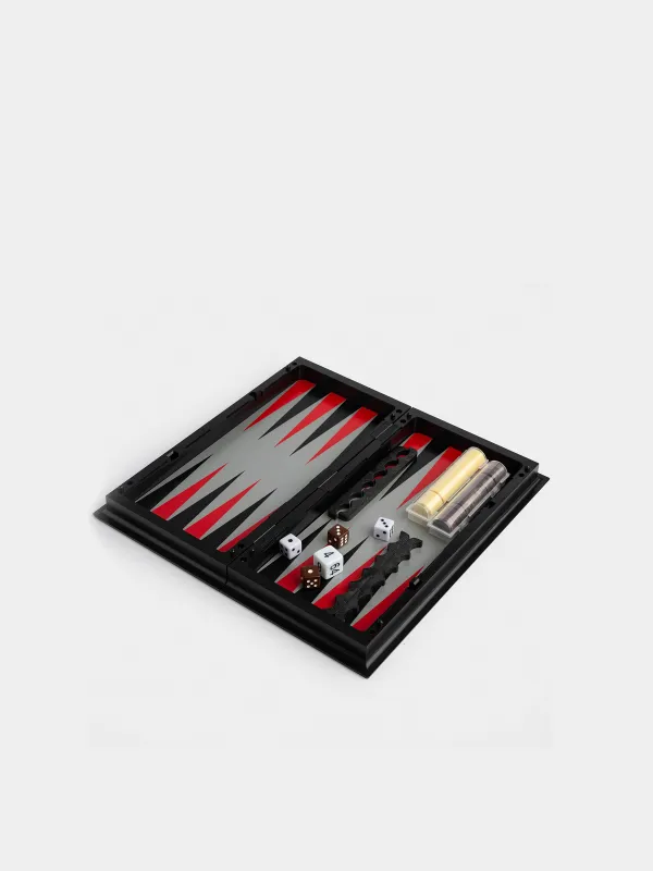 Board game, 25x25 cm, checkers/backgammon, road, plastic, Hobby light, image-5
