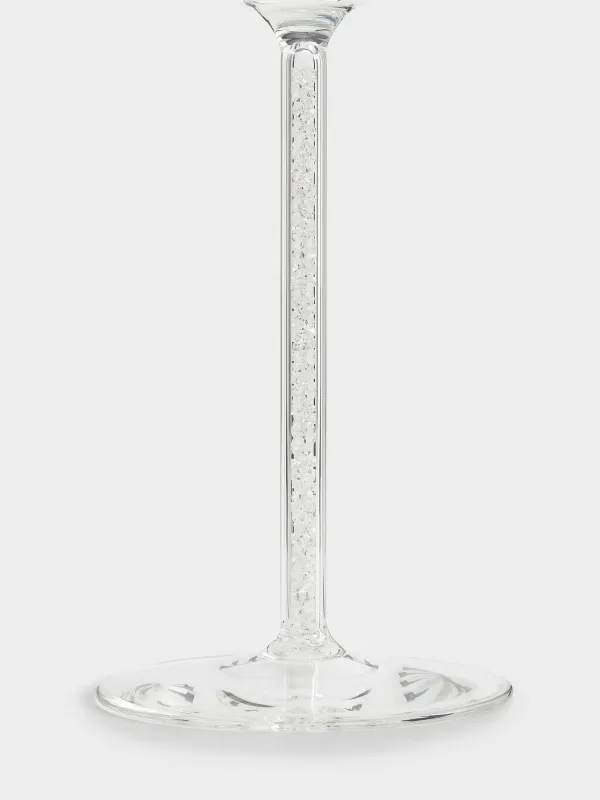 Drinking coupe glass, 300 ml, 2 pcs, glass / rhinestones, Crystal, image-3