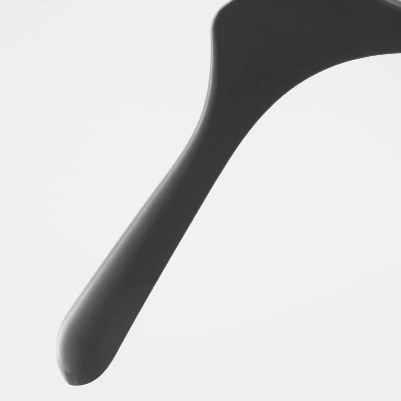 Coat hanger, 43 cm, for jackets and outerwear, plastic, grey, image-2