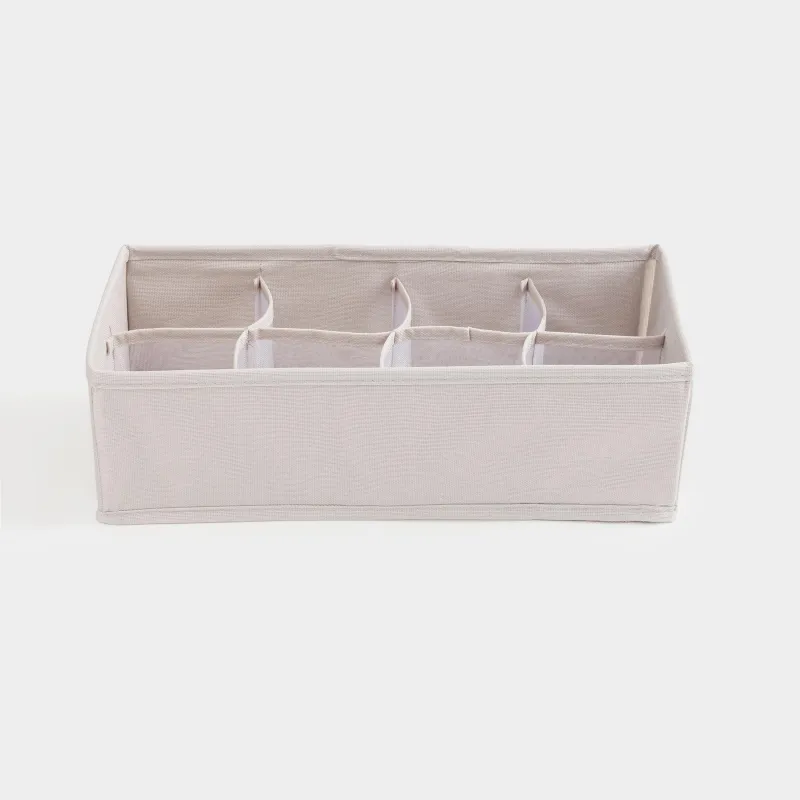 Organizer-divider for drawers, 33x16 cm, 8 compartments, Oxford, gray, Pedant, image-4