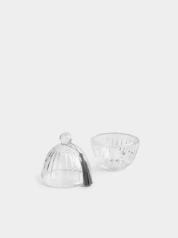 Storage container, 12x18 cm, ml, with brush, glass R, Glare, image-4