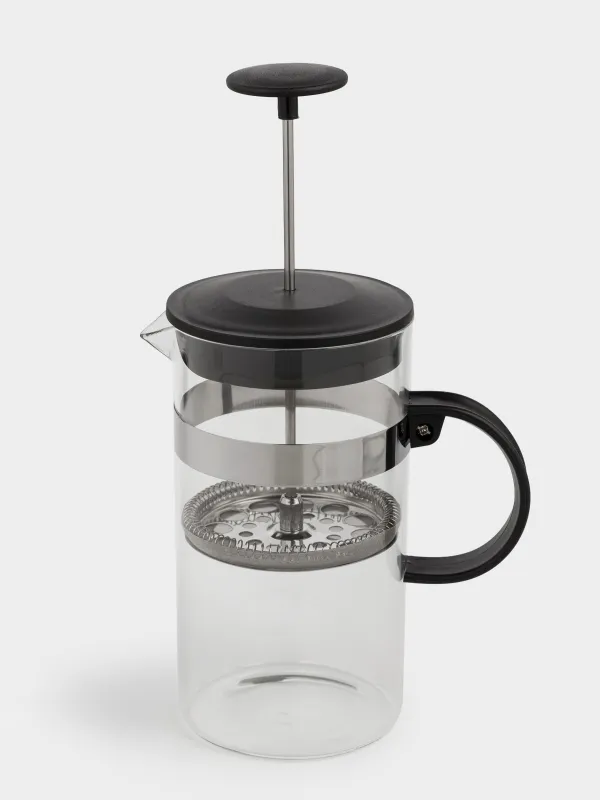 French press, 1 l, used glass / steel, Flavor, image-3