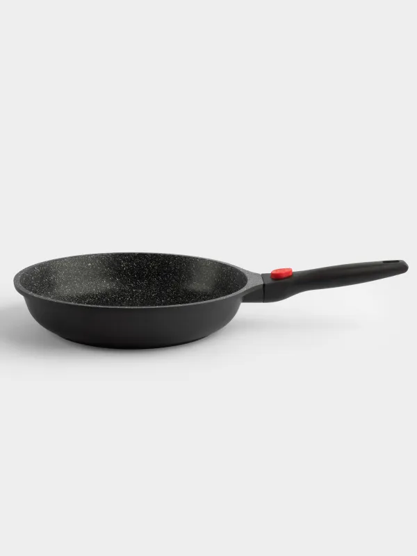 Frying pan, 28 cm, removable handle, coated, aluminum, Solution Red 2, image-3