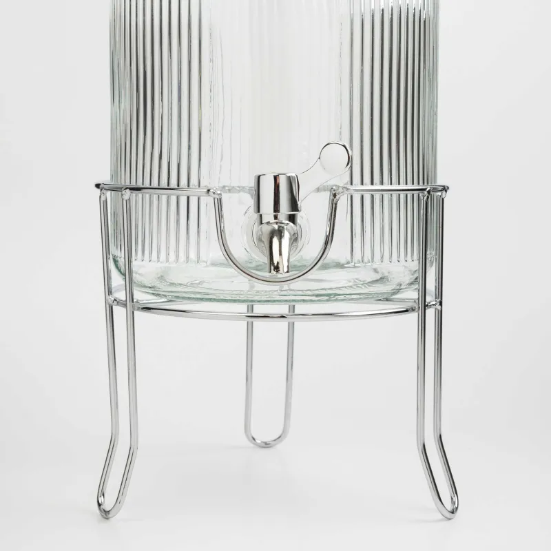 Beverage dispenser, 5,8 l, glass R / metal, Argos, image-1