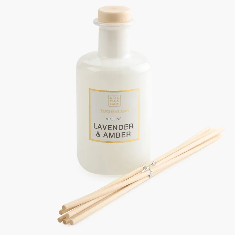 Aroma diffuser, 230 ml, white, Lavender and Amber, Adeline, image-1