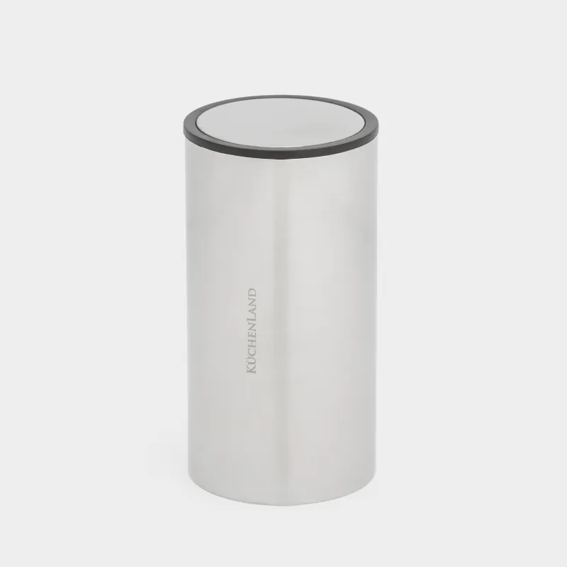 Toothpick container, 10 cm, steel, Classic
