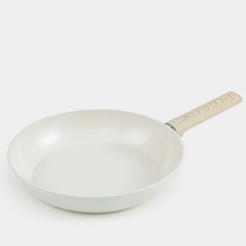 Frying pan, 28 cm, coated, aluminum, milk, Sentimentality