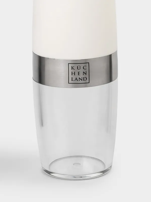 Spice mill, 20 cm, Gravity, Plastic / Acrylic, LED W, White, Spicy, image-2