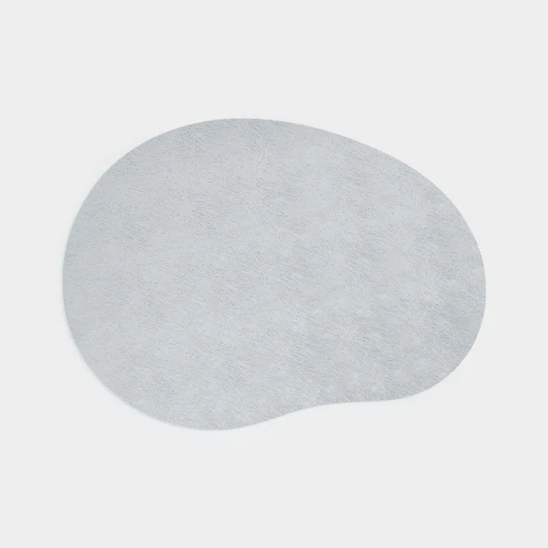Napkin for appliances, 32x43 cm, PVC, double-sided, curly, silver/Champagne, Rock