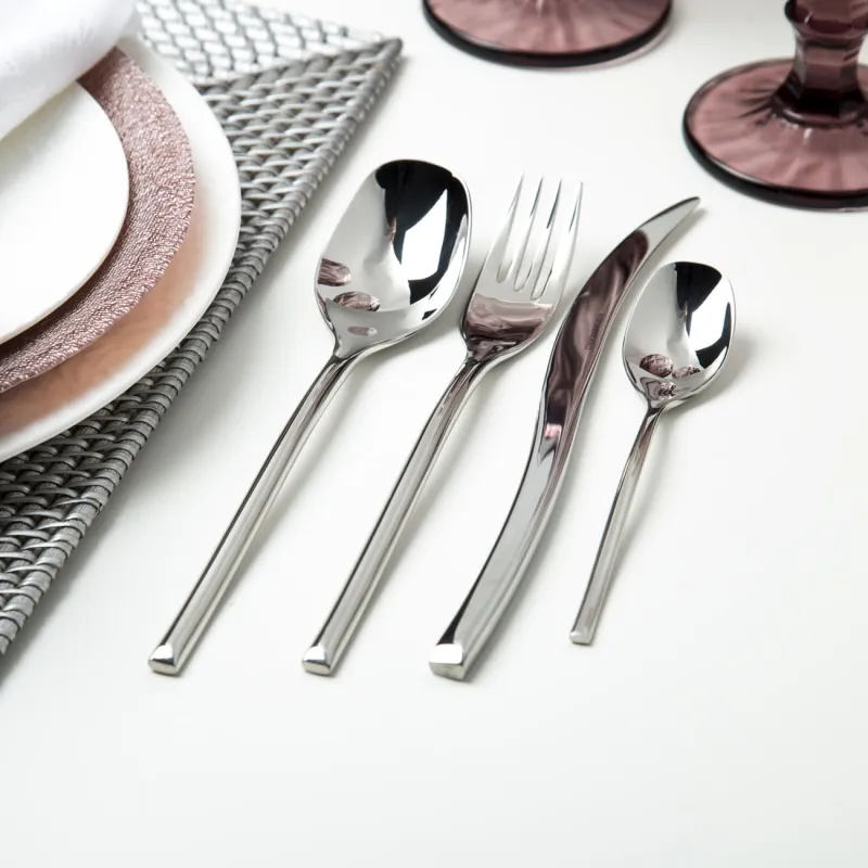 Kitchenware, 6 pers, 24 pcs, steel, New York City, image-1