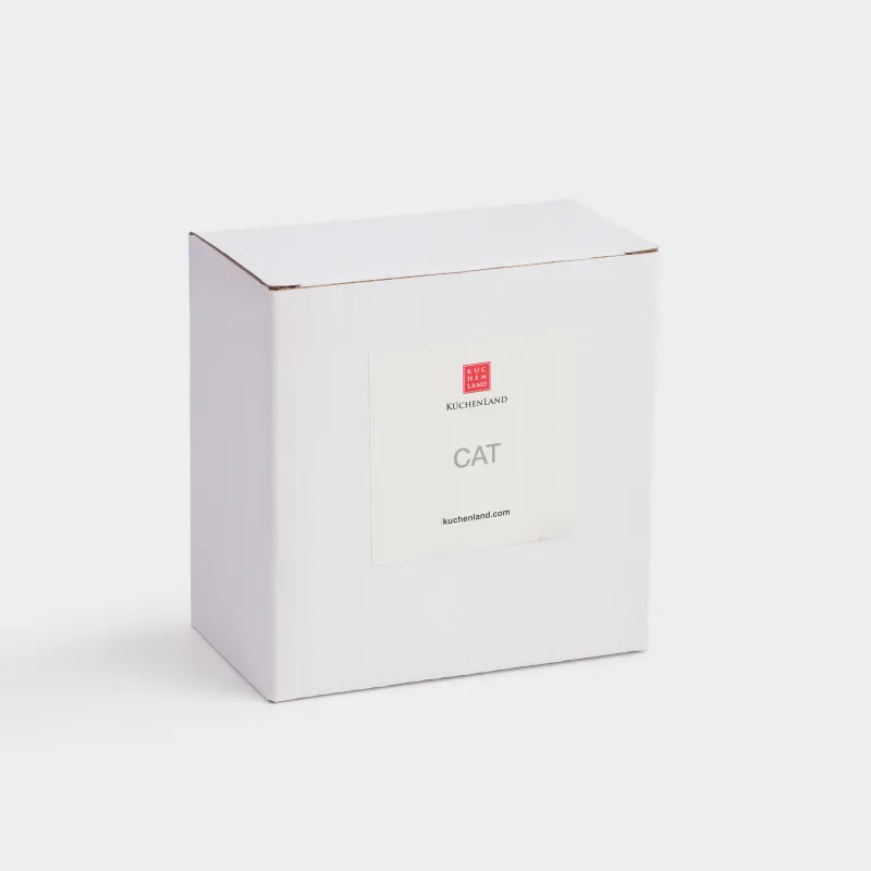 Jewelry holder, 9 cm, Polyresin, Golden pearl, Cat, Cat, image-4