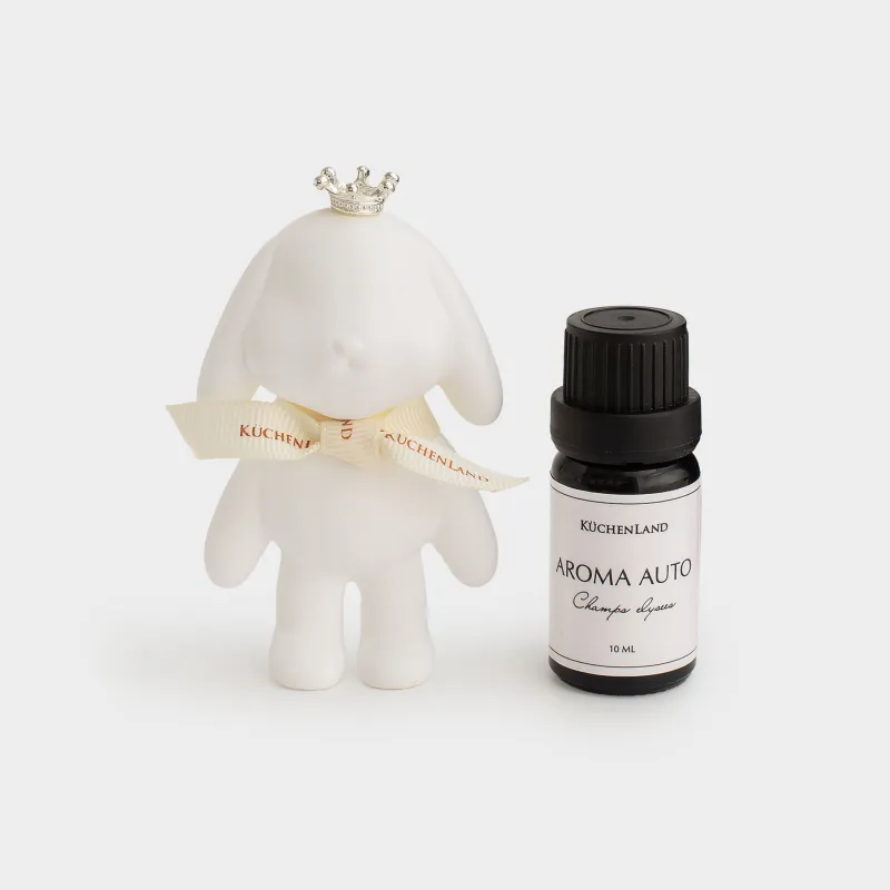 Aroma kit for cars, on the deflector, clay, Champs Elysees, Rabbit, Auto