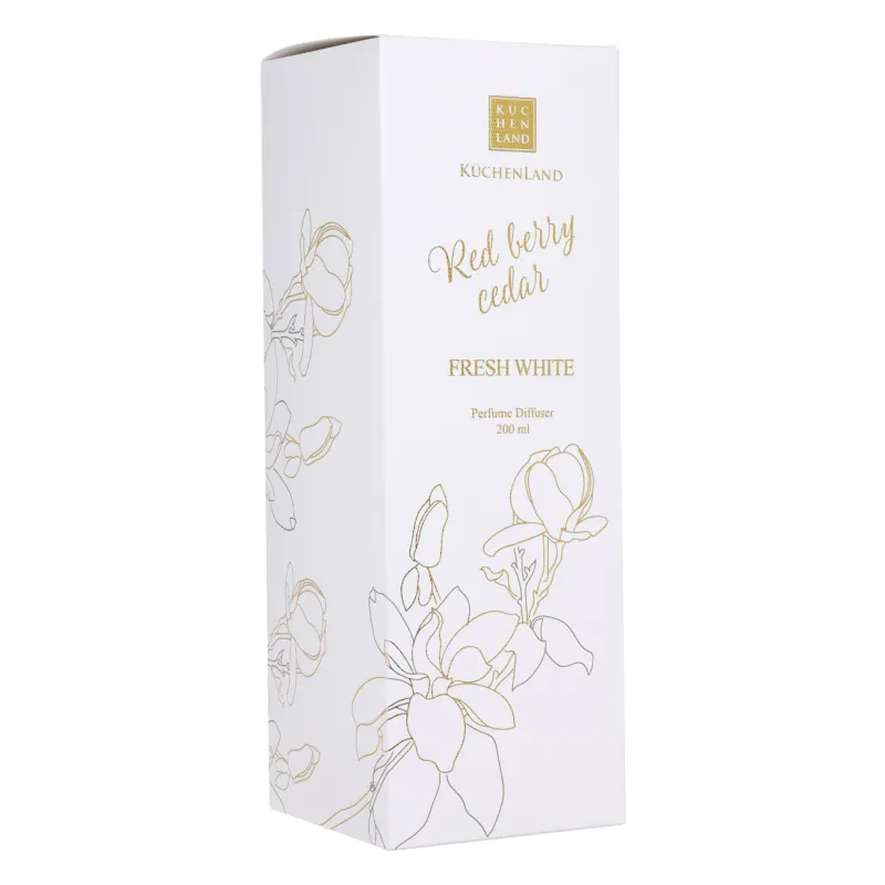 Aroma diffuser, 200 ml, Red berry cedar, Fresh white, image-1