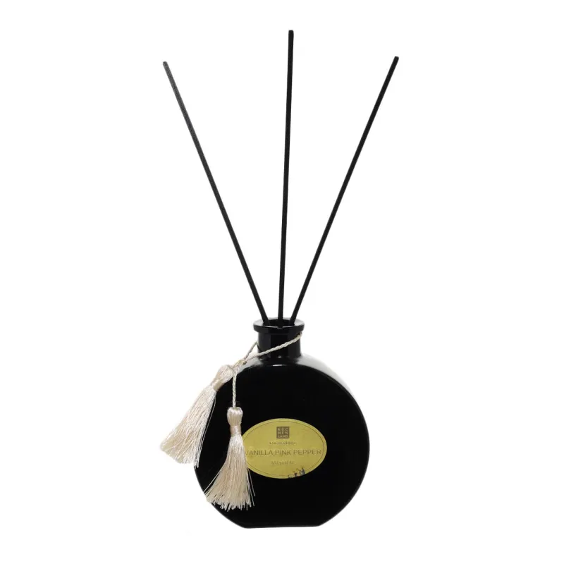 Aroma diffuser, 200 ml, with brush, beige, Vanilla Pink Pepper, Mistral, image-0