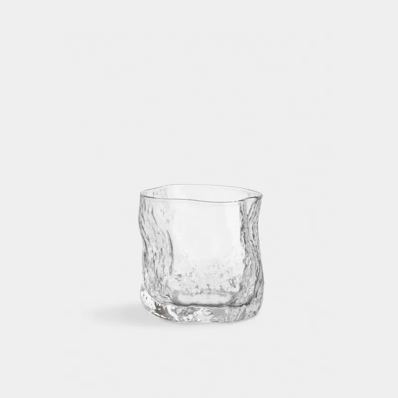 Whiskey glass, 8 cm, 245 ml, glass R, Slalom