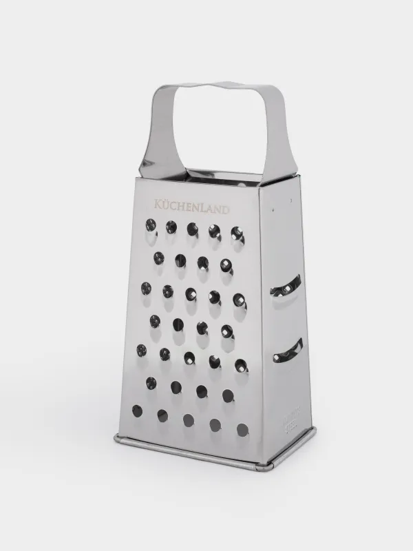 Grater, 18 cm, tetrahedral, steel, Classic, image-1