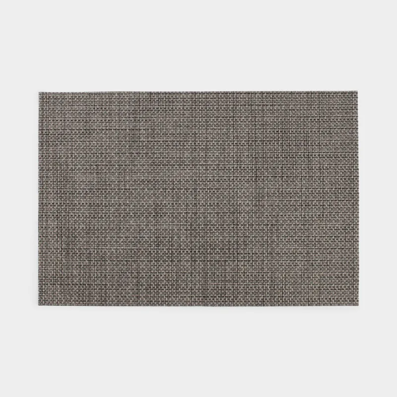 Placemat, 30x45 cm, PVC, rectangular, dark gray, Solid