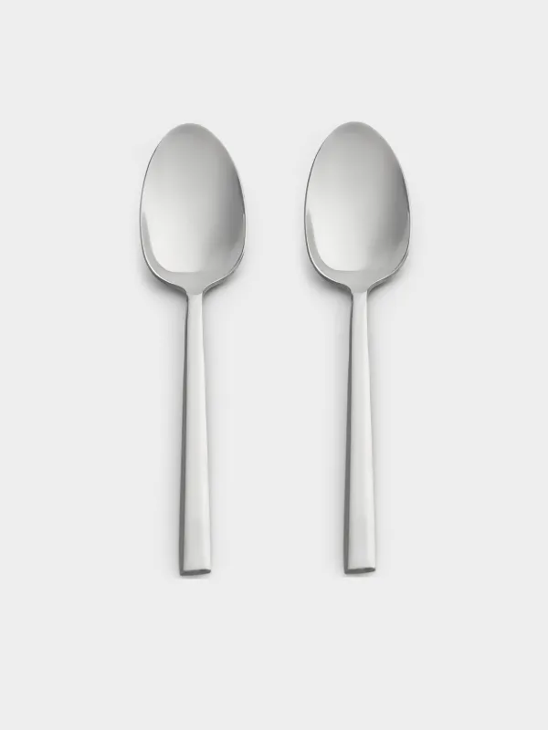 Dining spoon, 2 pcs, steel, Rome, image-0
