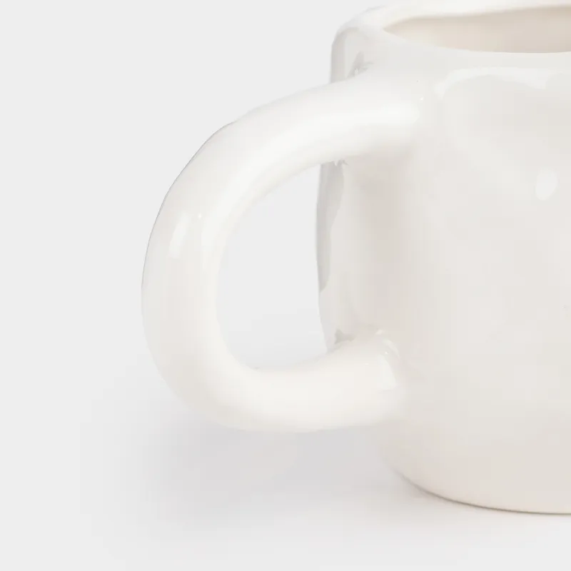 Mug, 400 ml, ceramic, milky, Bees, Honey, image-2