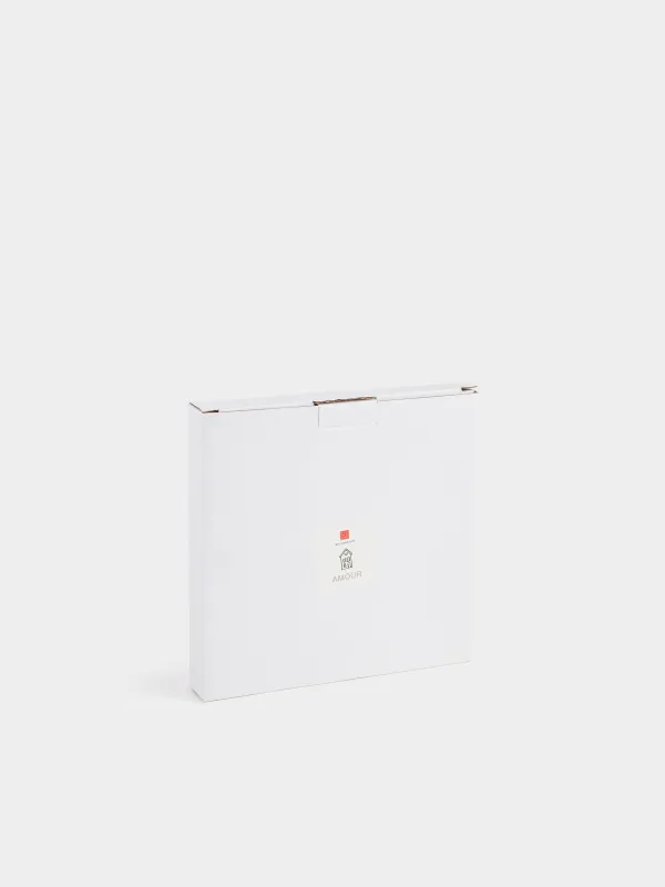 Snack plate, 21 cm, porcelain P, white, House, Amour, image-6