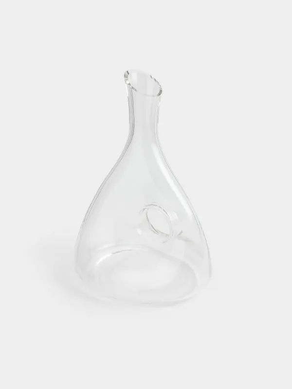 Decanter, 1.2 l, with handle, glass, Charm L, image-1