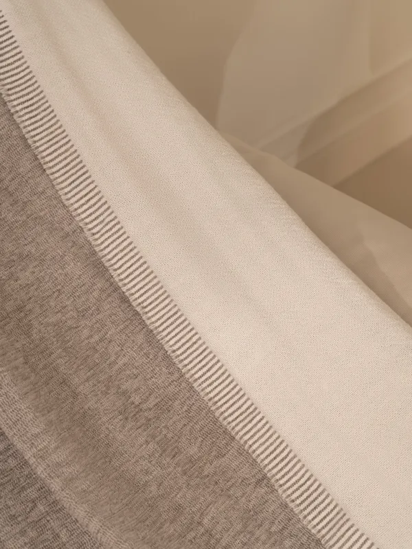 Plaid, 130x170 cm, fringed, Chenille, grey, Chenill, image-4