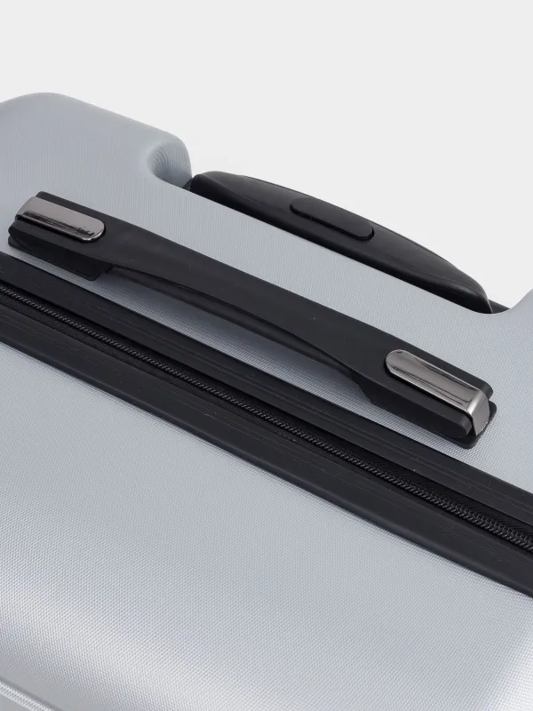 Suitcase M, 45x25x67 cm, 3,4 kg, with lock, plastic, graphite, Travel comfort, image-5