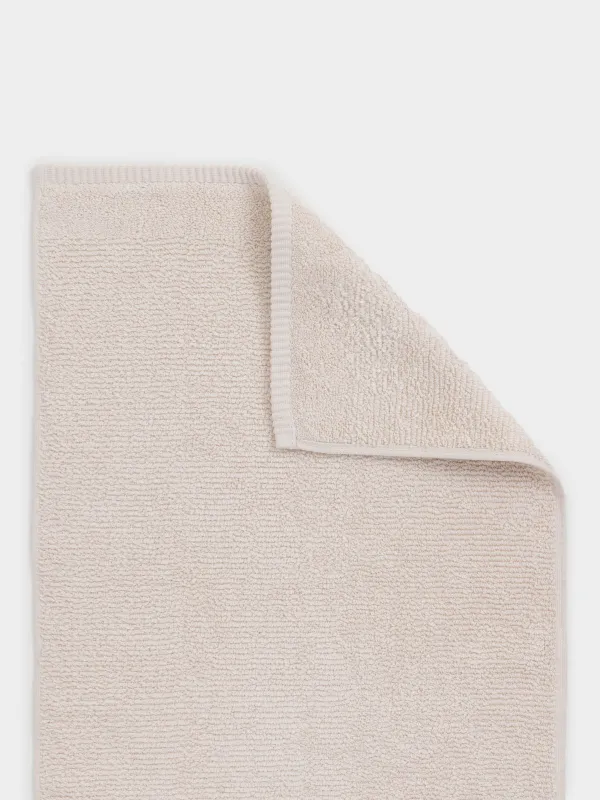 Towel, 70x140 cm, cotton, beige, Terry cotton, image-4