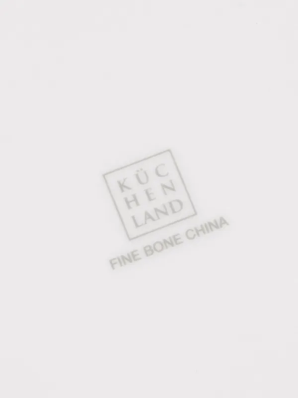 Dining plate, 26 cm, porcelain F, white, Ideal silver, image-2