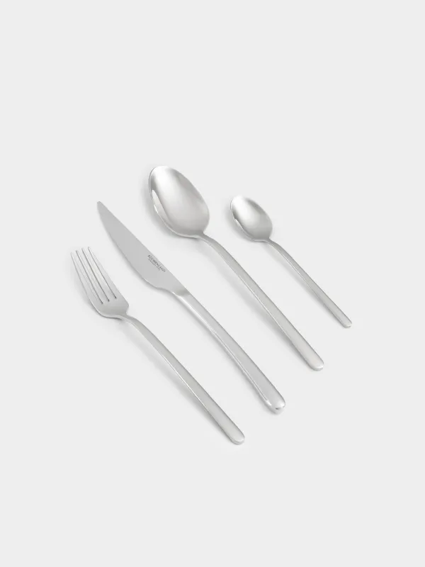 Flatware, 6 pers, 24 pr, steel, Toscana, image-1