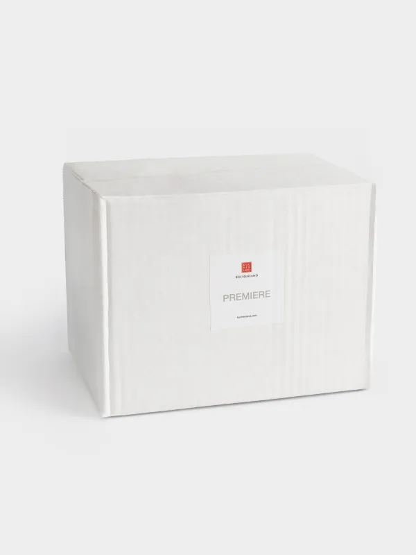 Basket organizer for storage, 18x14 cm, 3 compartments, polyurethane, brown, Premiere, image-5