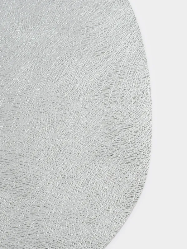 Napkin for appliances, 31x43 cm, double-sided, PVC, shaped, silver/gold, Rock, image-3