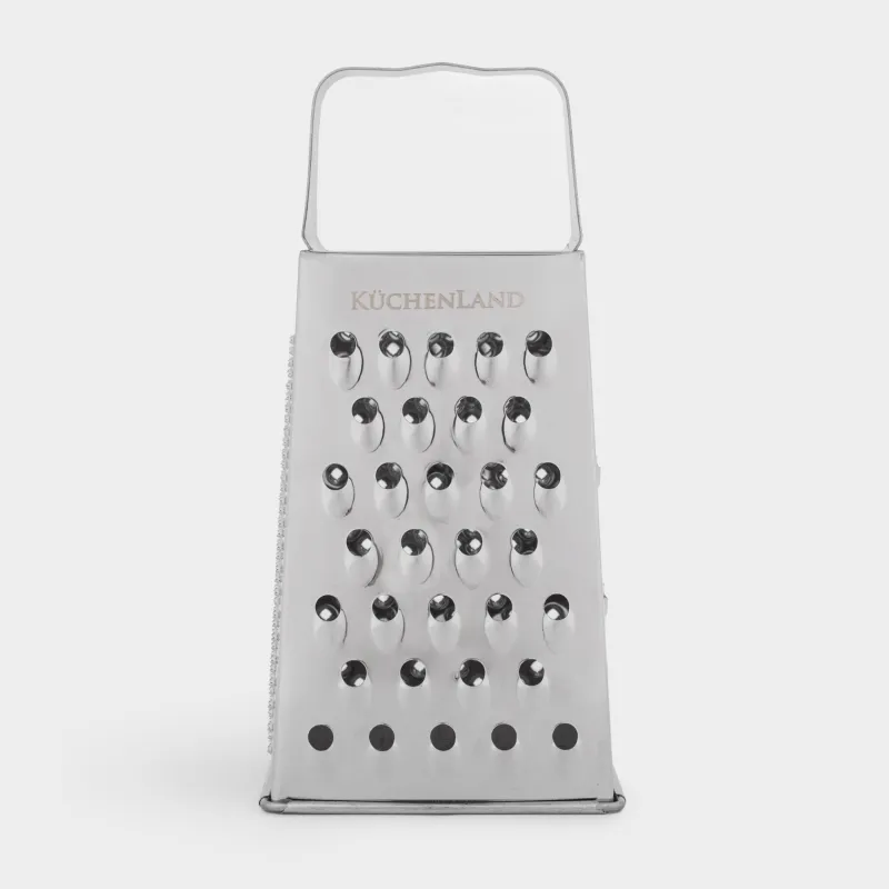Grater, 18 cm, tetrahedral, steel, Classic